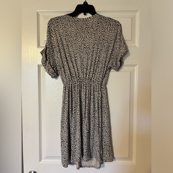 NEW Z Supply Torre Mini Leopard Print Wrap Dress Size XS - Picture 6 of 8